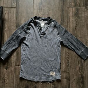 Abercrombie & Fitch gray long sleeve